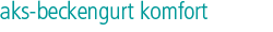 aks-beckengurt komfort